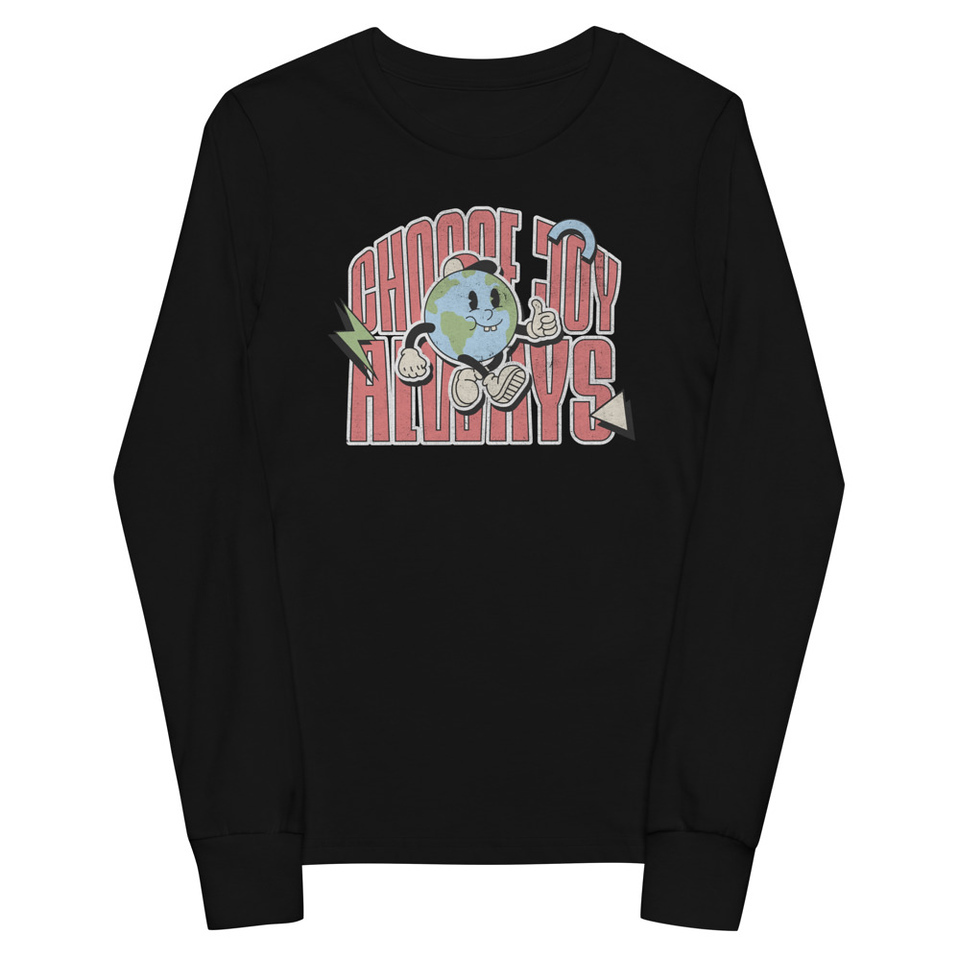 Choose Joy Always Youth Long Sleeve Tee