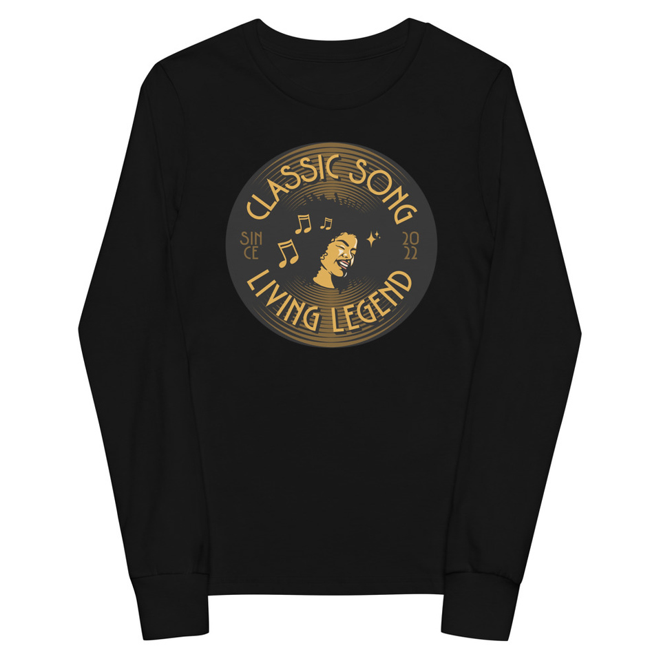 Classic Song - Music Record Youth Long Sleeve Tee