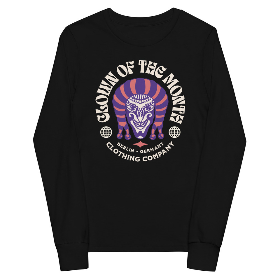Clown of the Month Youth Long Sleeve Tee