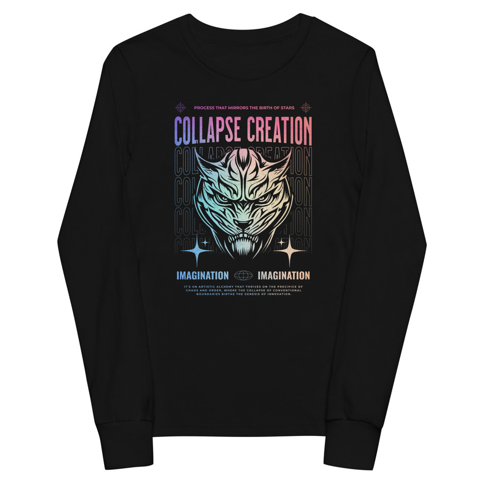 Collapse Creation Youth Long Sleeve Tee