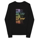 Colorful Retro Keyboard Youth Long Sleeve Tee