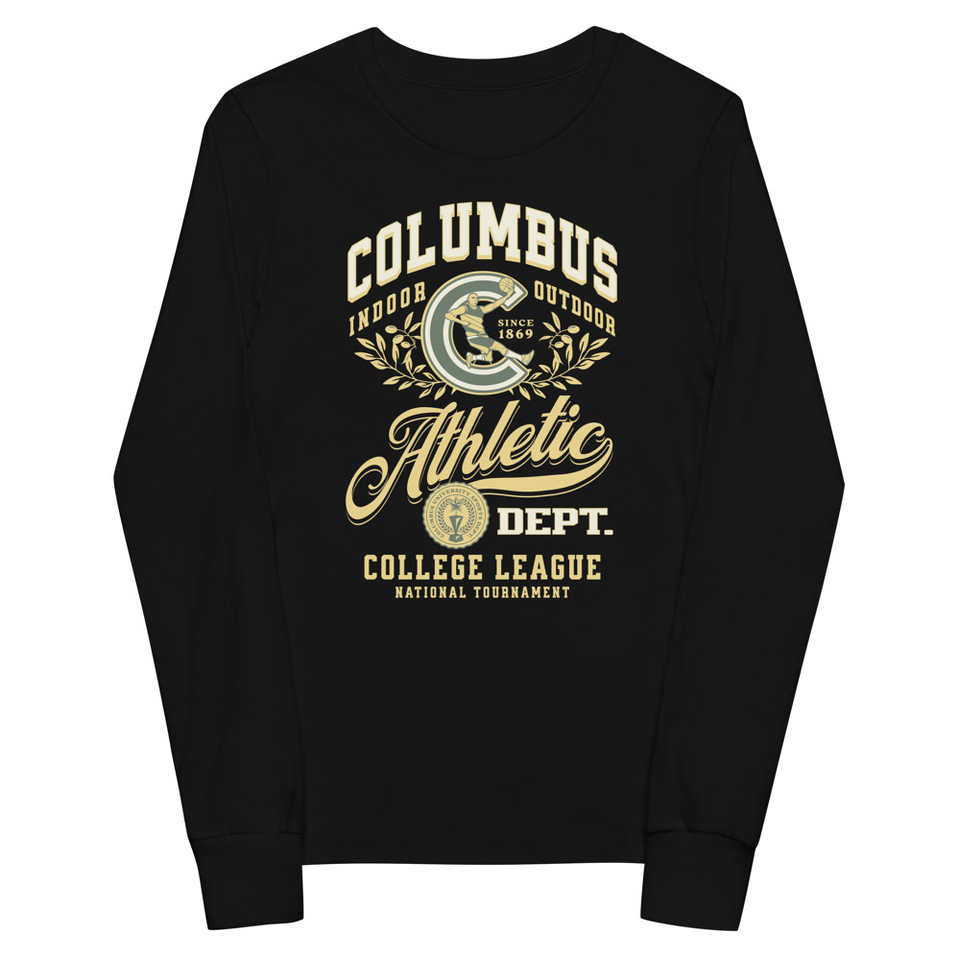 Columbus Athletic Youth Long Sleeve Tee