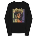 Cosmic Journey Rainbow Retro Youth Long Sleeve Tee