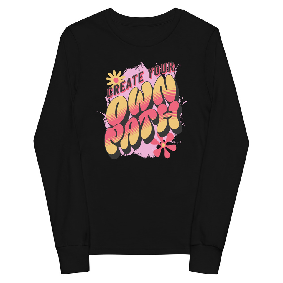 Create Your Own Path Youth Long Sleeve Tee