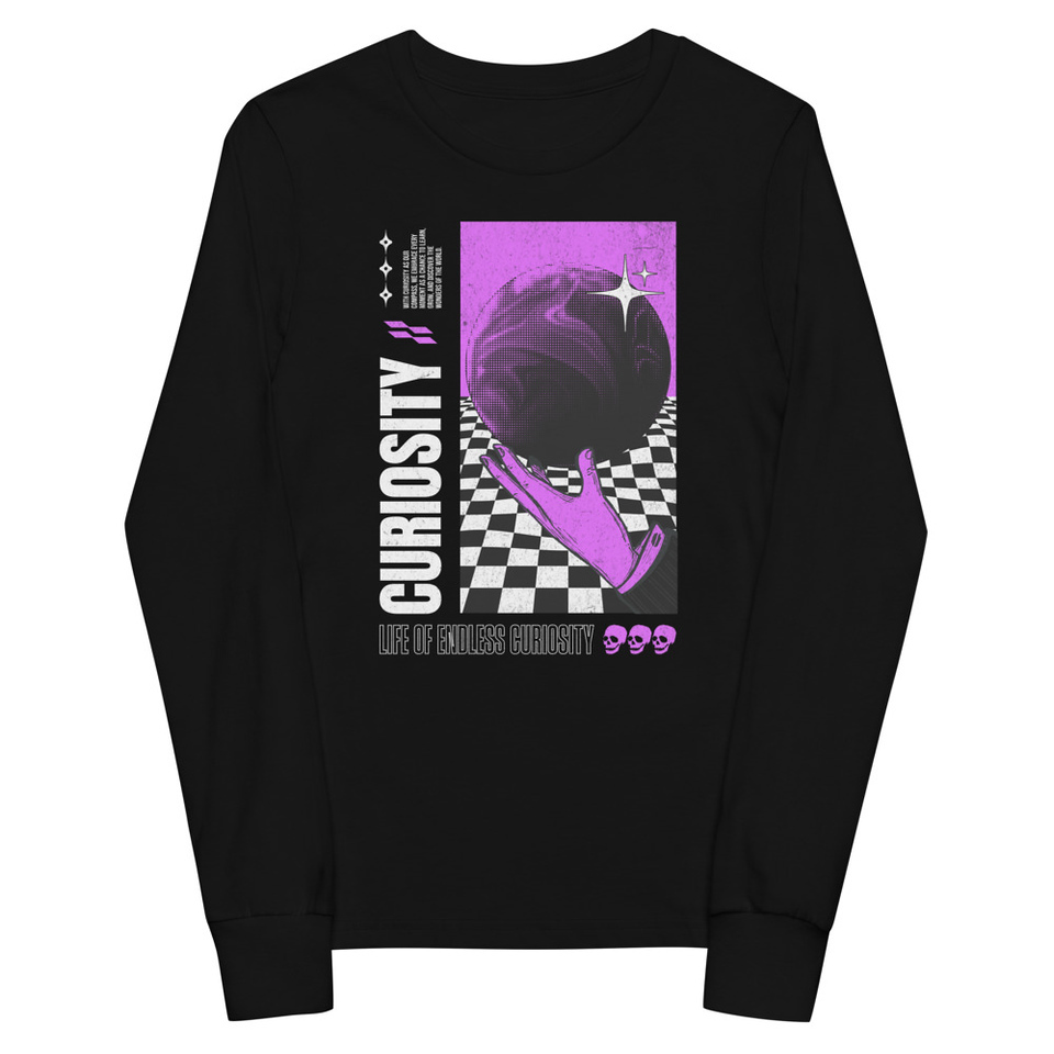 Curiosity Streetwear Youth Long Sleeve Tee