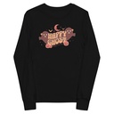 Cute Happy Ghost Youth Long Sleeve Tee