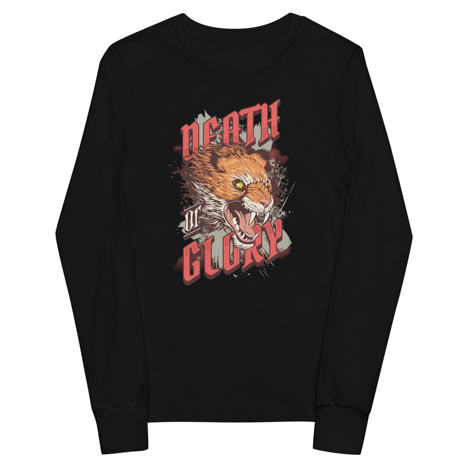 Death or Glory - Fierce Animal Youth Long Sleeve Tee