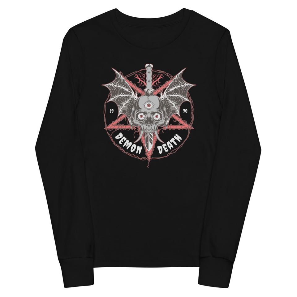 DEMON DEATH Youth Long Sleeve Tee
