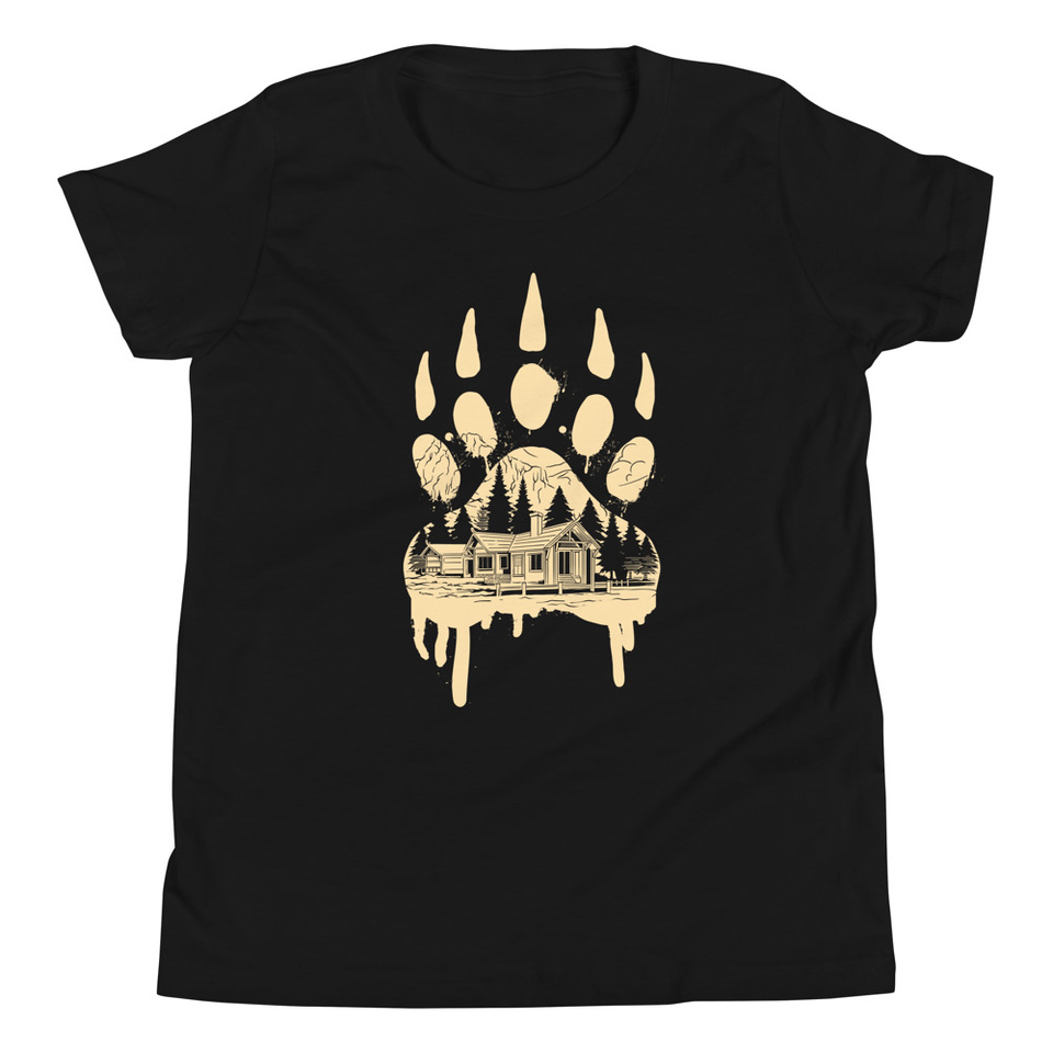 A Beary Good Home Youth Staple Tee