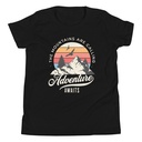 Adventure Await - Wilderness Camping Youth Staple Tee
