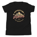 Adventure Explore The Mountain Youth Staple Tee