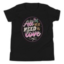 All you Need is Love - Valentines Day Youth Staple Tee