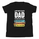 Awesome Dad Checklist Youth Staple Tee