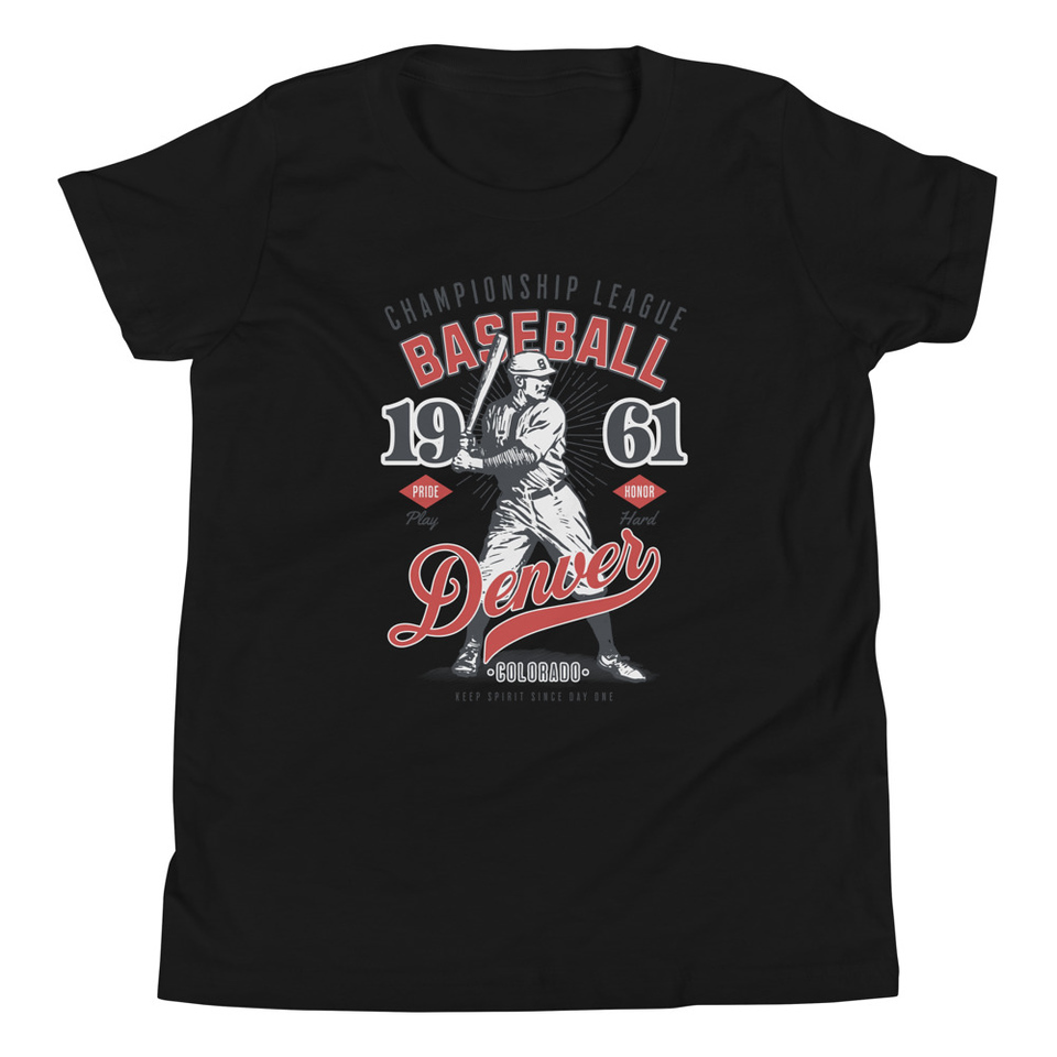 Baseball Championship League - University Sports Team Youth Staple Tee