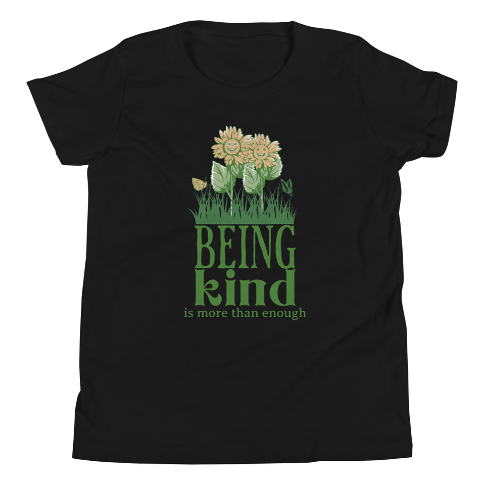 Being Kind is more than enough Youth Staple Tee