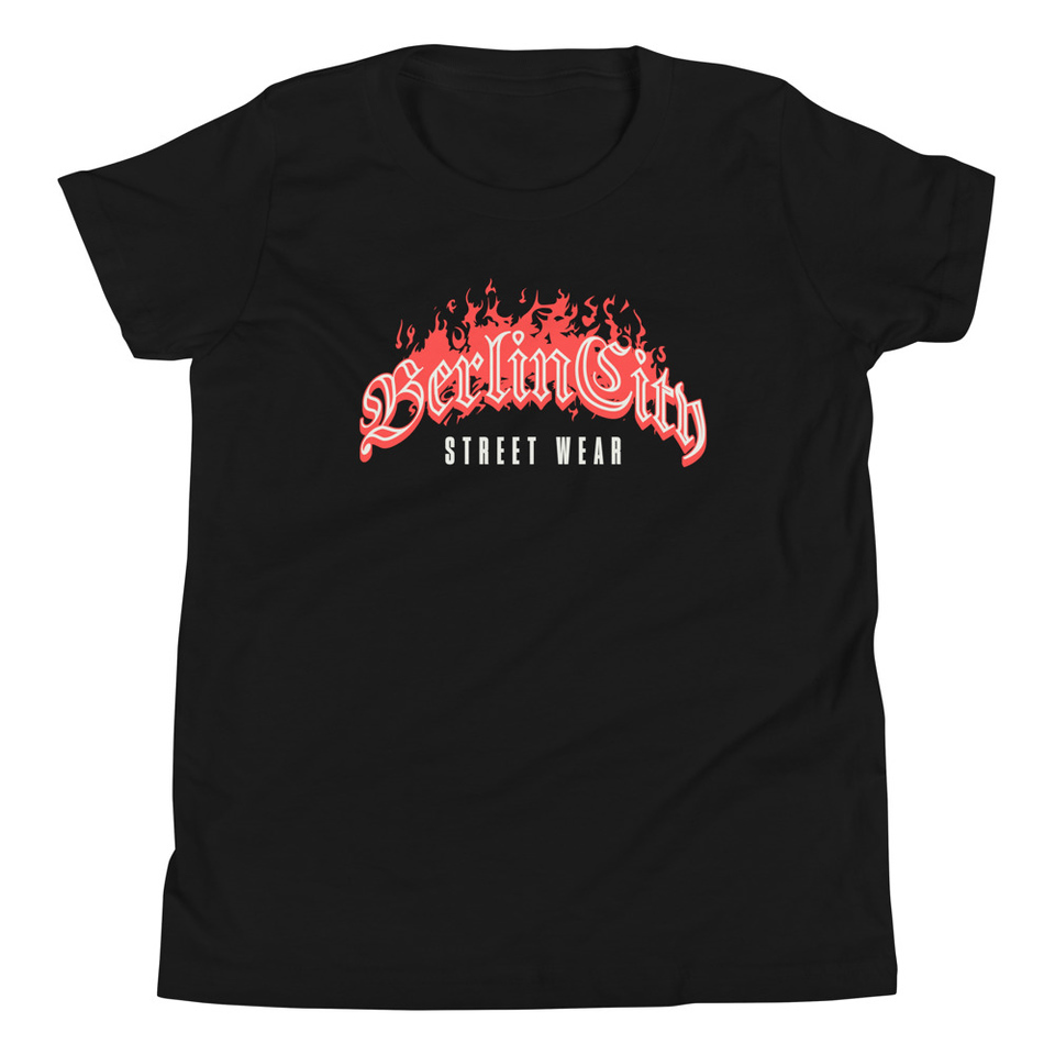 Berlin City Streetwear - Fire Youth Staple Tee