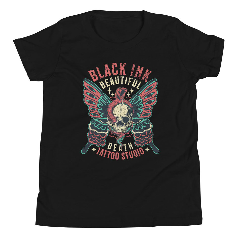 BLACK INK TATTOO Youth Staple Tee