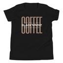 Black Magic - Minimal Modern Coffee Quote Youth Staple Tee