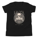 Black Metal - Hardcore skull theme design Youth Staple Tee