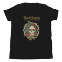 Black Raven Tattoo - Skull & Thorns Youth Staple Tee