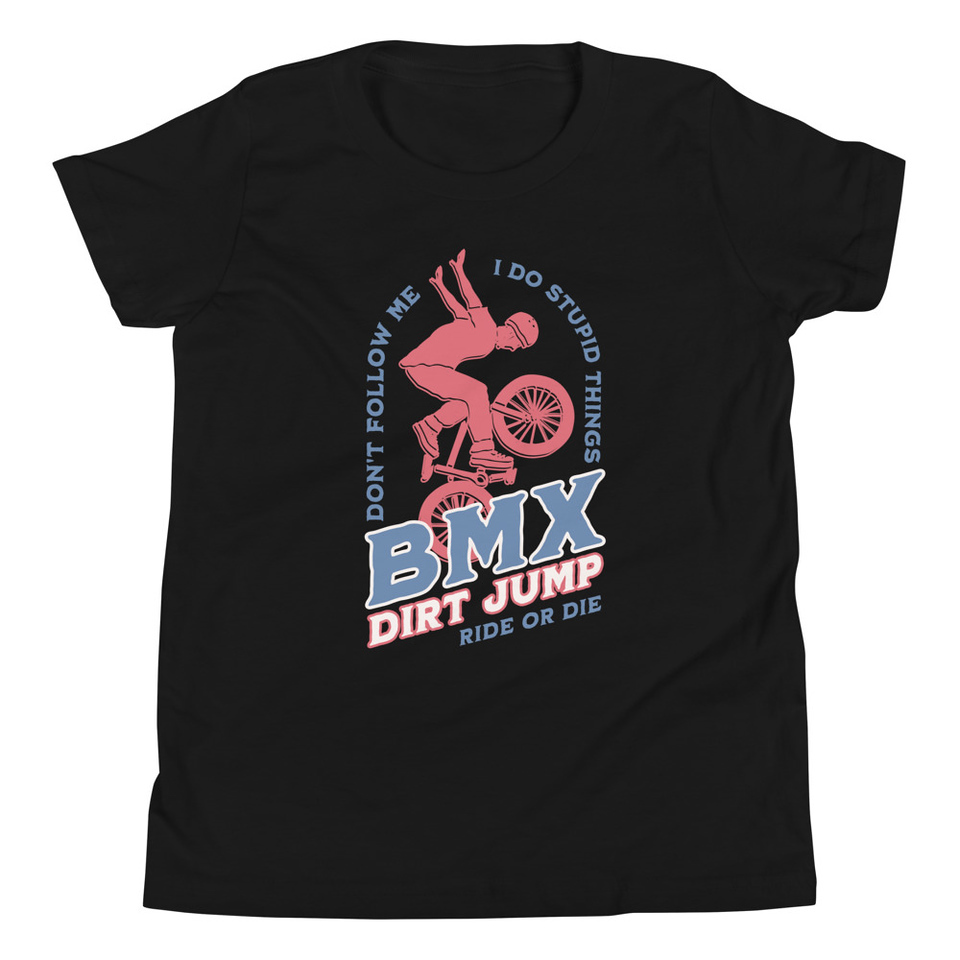 BMX Dirt Jump - Extreme Sports Youth Staple Tee