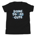Bone To Be Cute - Halloween Youth Staple Tee