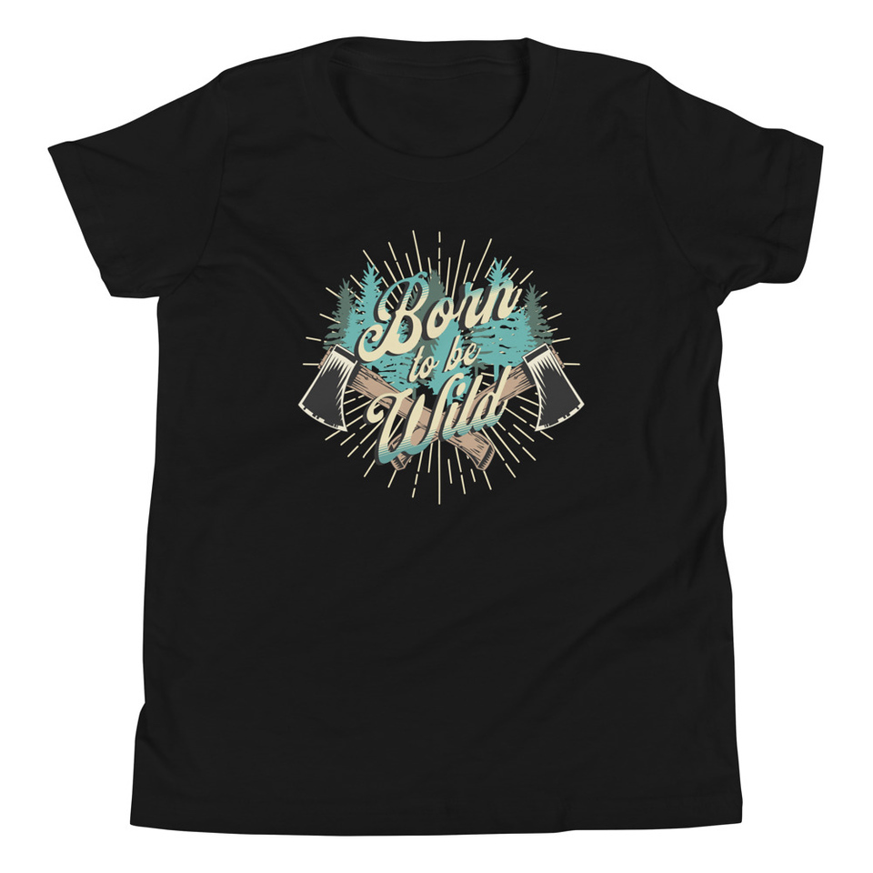 Born to be Wild (2) Youth Staple Tee
