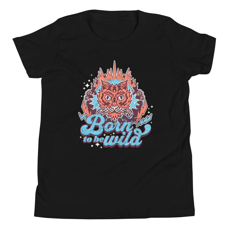 Born to be Wild - Tiger Youth Staple Tee