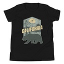 California Bear - Outdoors Wilderness Camping Hiking Youth Staple Tee