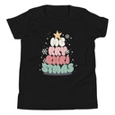 Cartoony Christmas Tree Youth Staple Tee