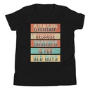 Champ Because Grandpa Is For Old Guys Youth Staple Tee