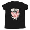 Chickens Are Awesome - Butcher Cuts Youth Staple Tee