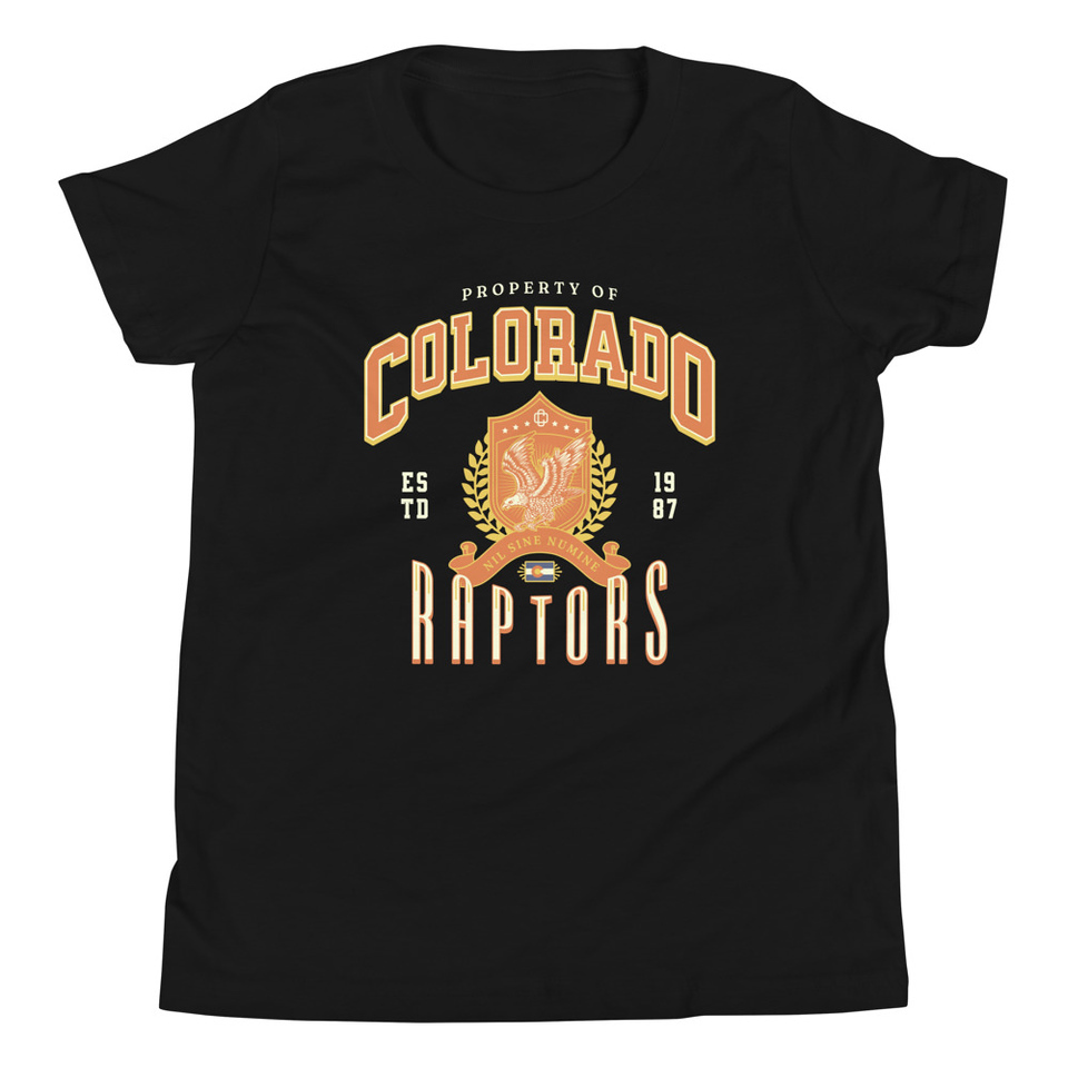 Colorado Raptors - Rugby Sports Team Youth Staple Tee