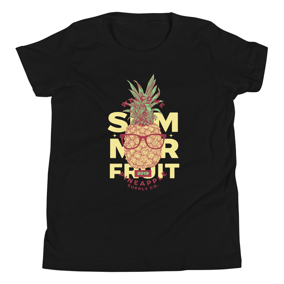 Cool Pineapple - Tropical Fruit Youth Staple Tee