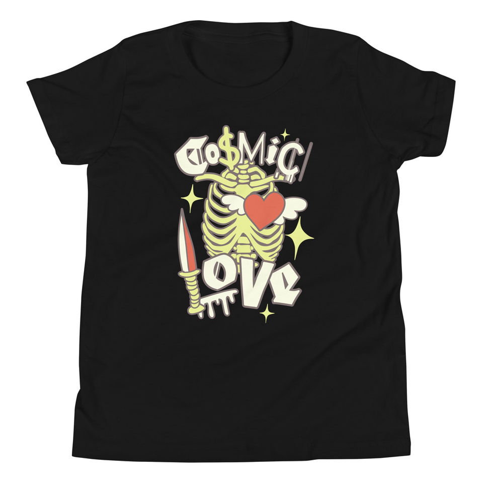 Cosmic Love (2) Youth Staple Tee
