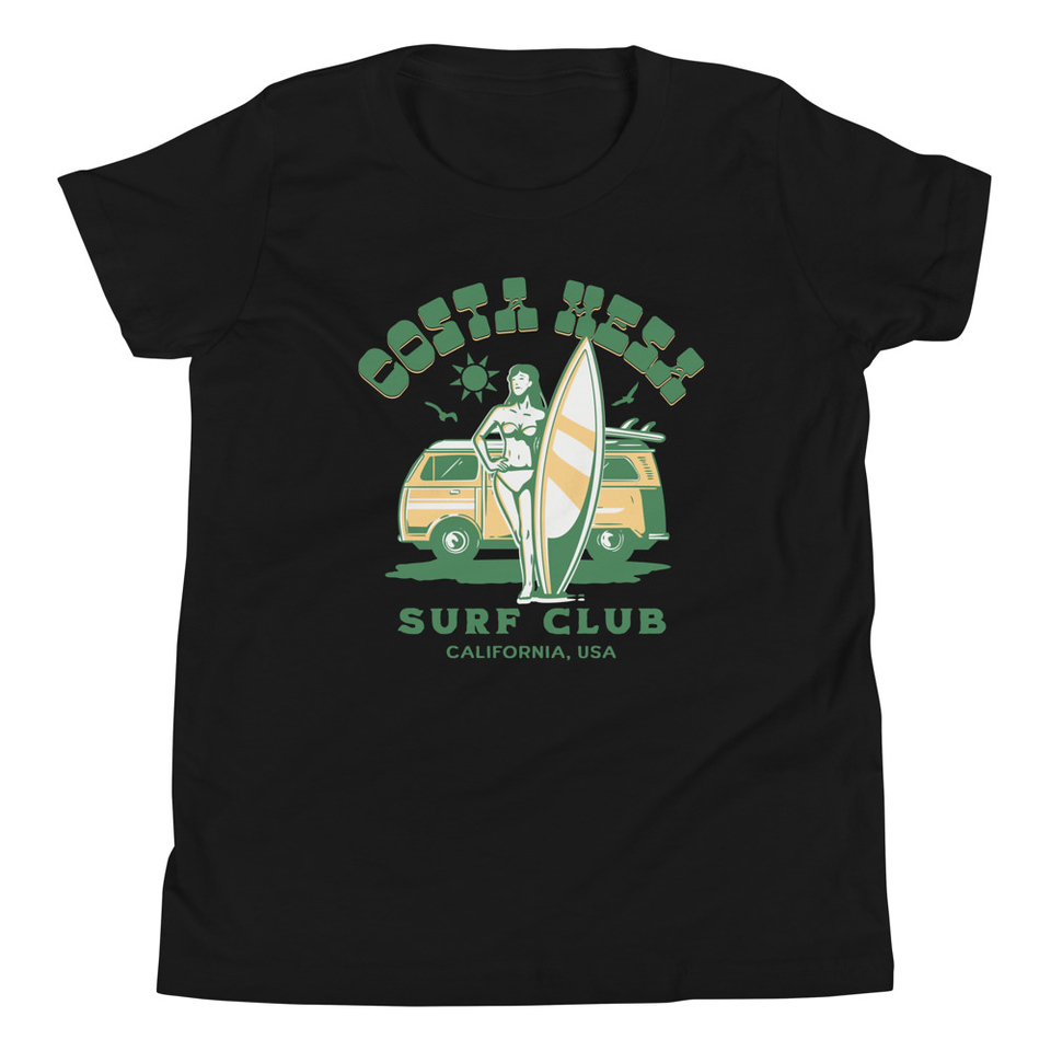 Costa Mesa Surf Club - Campervan Youth Staple Tee