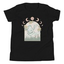 Cottagecore Frog Botanical Youth Staple Tee