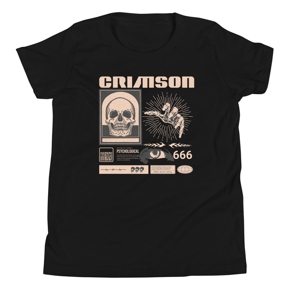 Crimson Youth Staple Tee