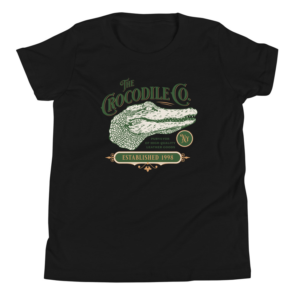Crocodile Co. - Wild Animal Youth Staple Tee