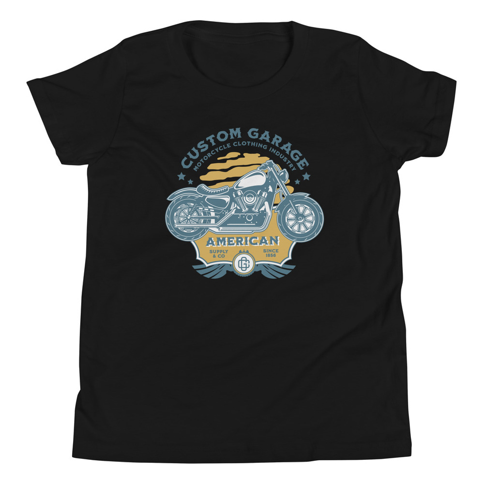Custom Garage - Motorcycle Youth Staple Tee