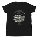 Custom Made Adventures Motors Old School Youth Staple Tee