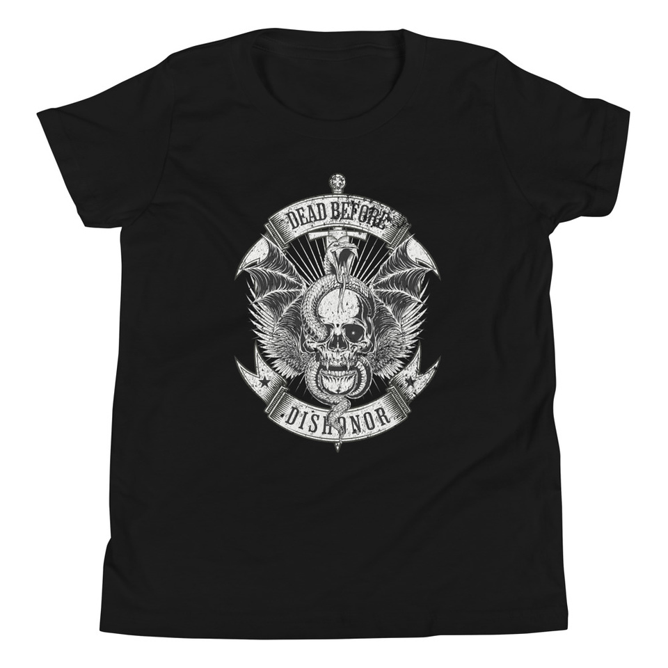 DEAD BEFORE DISHONOR Youth Staple Tee