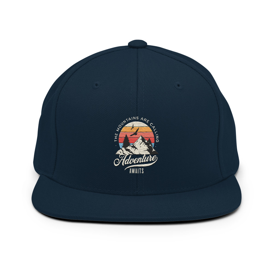 Adventure Await - Wilderness Camping Classic Snapback