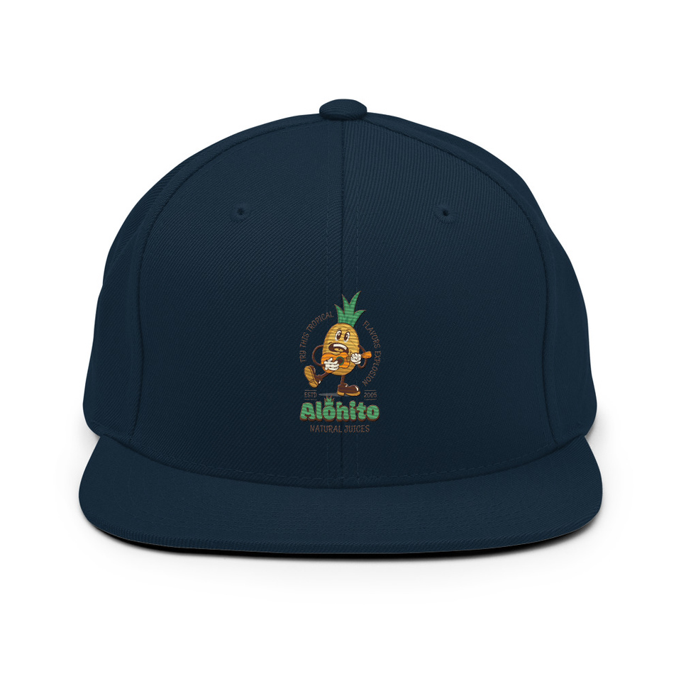 Alohito Natural Juices - Pineapple Mascot Classic Snapback