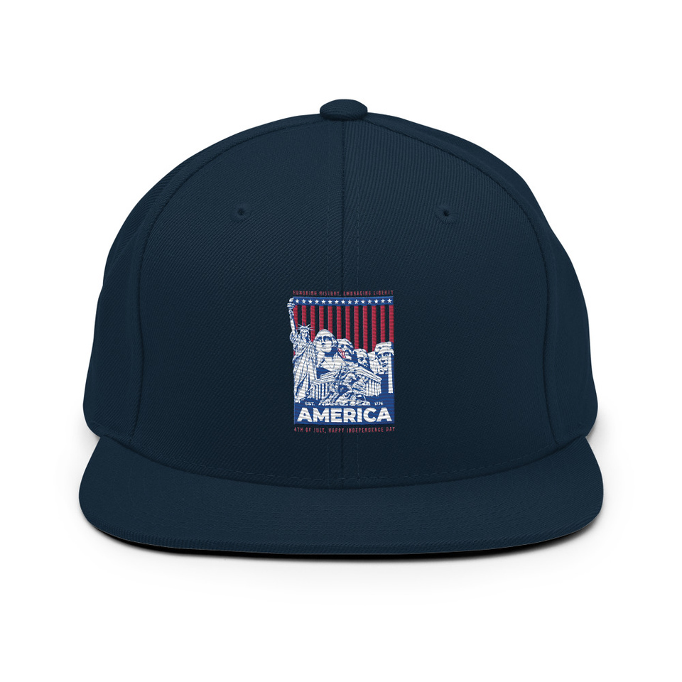 AMERICA (2) Classic Snapback