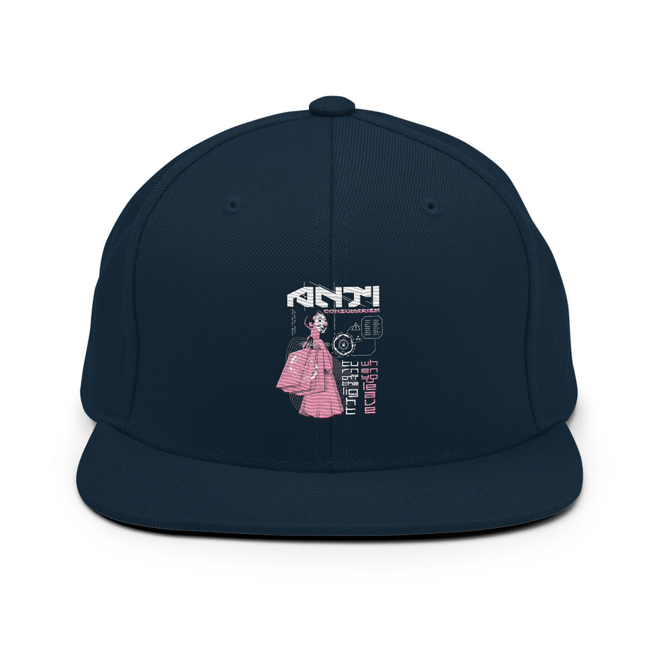 Anti Consumerism - Futuristic Classic Snapback