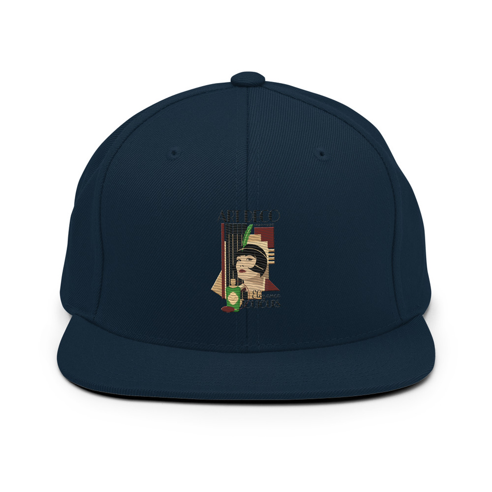 Art Deco Elegance Toujours Classic Snapback
