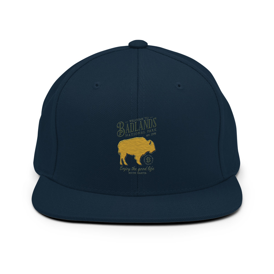 Badlands National Park - Bison Classic Snapback