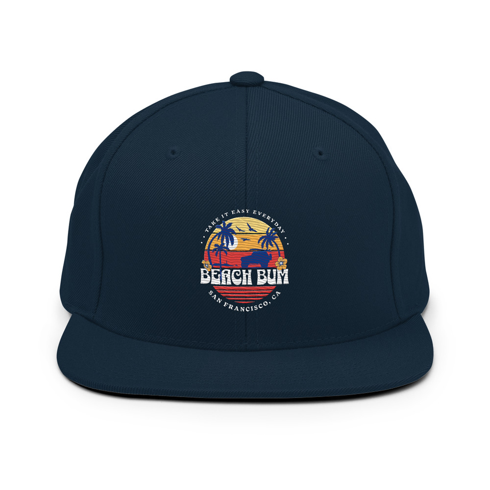 Beach Bum - Sunset Surfing Classic Snapback