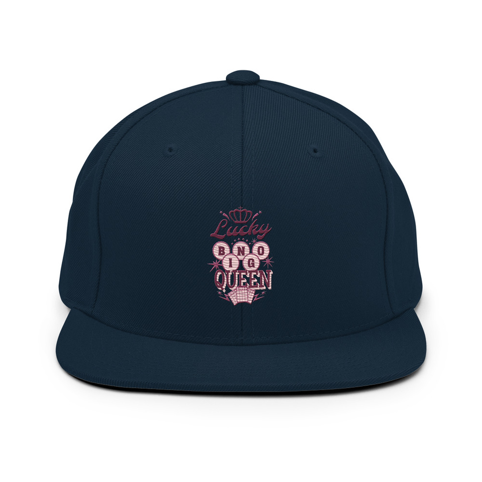 Bingo Queen - Retro Crown Classic Snapback
